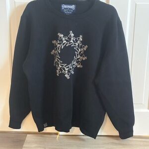 Grateful Dead Black and White Sweatshirt